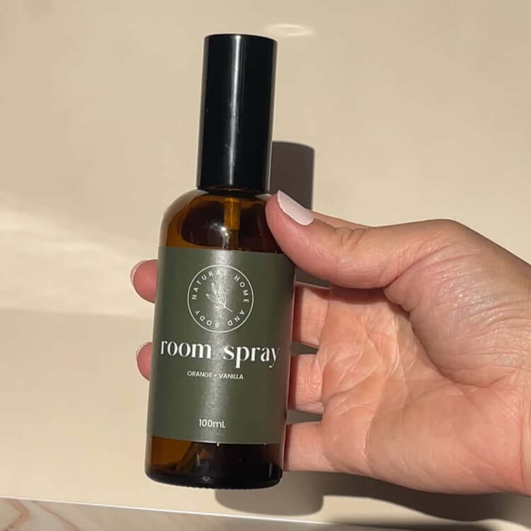 Orange and vanilla room spray