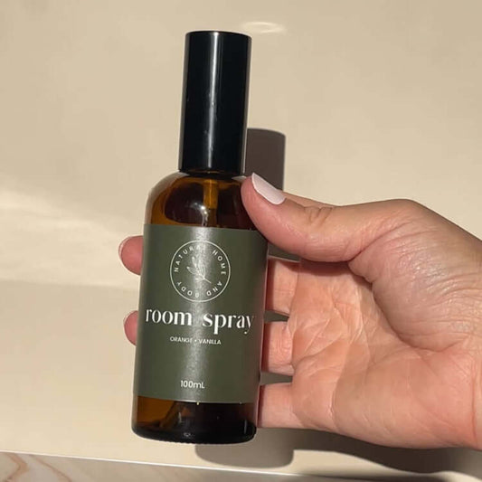 Orange and vanilla room spray