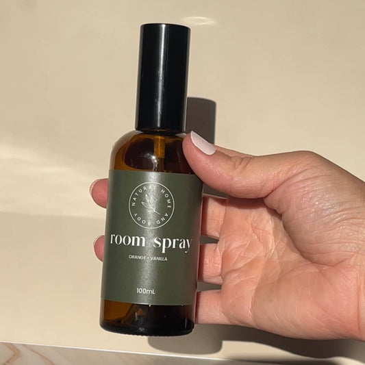 Orange and vanilla room spray